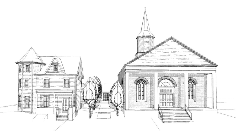 St. Mary's Church rendering